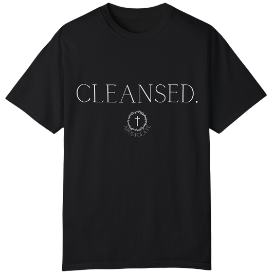 CLEANSED T-SHIRT - BLACK